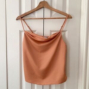 ASOS Peach cowl neck cami